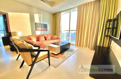 Apartment - 1 Bedroom - 2 Bathrooms for rent in Al Jowhara Tower - Corniche Road - Abu Dhabi