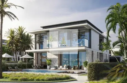 Outdoor House image for: Villa - 5 Bedrooms - 7 Bathrooms for sale in Bay Villas - Dubai Islands - Deira - Dubai, Image 1