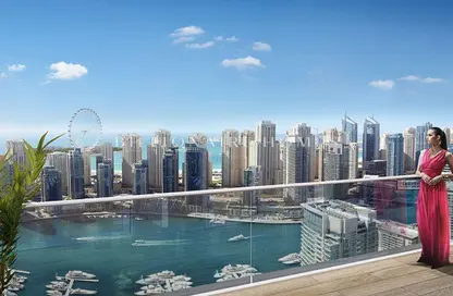 Apartment - 2 Bedrooms - 2 Bathrooms for sale in Marina Shores - Dubai Marina - Dubai