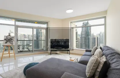 Apartment - 1 Bedroom - 1 Bathroom for rent in Fairfield Tower - Park Island - Dubai Marina - Dubai