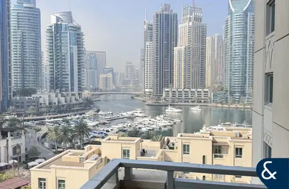 Apartment - 2 Bedrooms - 2 Bathrooms for rent in Al Fairooz Tower - Emaar 6 Towers - Dubai Marina - Dubai