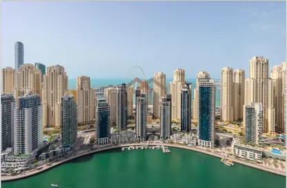 Apartment - 3 Bedrooms - 4 Bathrooms for rent in Vida Residences Dubai Marina - Dubai Marina - Dubai