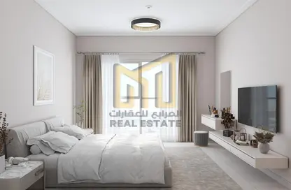 Apartment - 1 Bedroom - 2 Bathrooms for sale in Al Rashidiya Towers - Ajman Downtown - Ajman