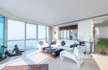 Penthouse - 3 Bedrooms - 4 Bathrooms for sale in Al Fattan Marine Tower - Al Fattan Marine Towers - Jumeirah Beach Residence - Dubai