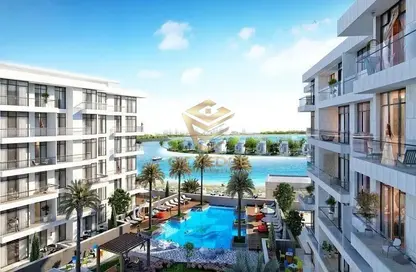 Apartment - 2 Bedrooms - 2 Bathrooms for sale in Bluebay Walk - Ajmal Makan City - Sharjah Waterfront City - Sharjah