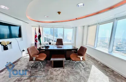 Office Space - Studio - 1 Bathroom for rent in Al Moosa Tower 2 - Al Moosa Towers - Sheikh Zayed Road - Dubai