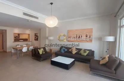 Apartment - 1 Bedroom - 2 Bathrooms for rent in Al Das - Shoreline Apartments - Palm Jumeirah - Dubai