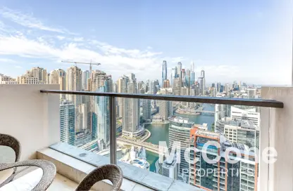 Apartment - 1 Bathroom for rent in JW Marriott Hotel Marina - Dubai Marina - Dubai