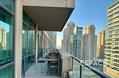 Apartment - 2 Bedrooms - 3 Bathrooms for rent in Al Majara 1 - Al Majara - Dubai Marina - Dubai