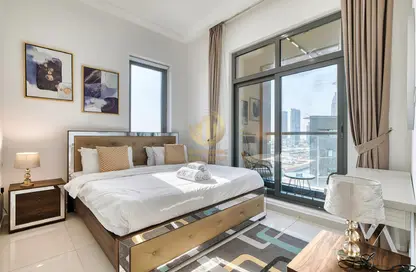 Apartment - 1 Bedroom - 2 Bathrooms for rent in Executive Bay A - Executive Bay - Business Bay - Dubai