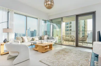 Apartment - 3 Bedrooms - 3 Bathrooms for rent in Downtown Views II Tower 2 - Downtown Views II - Downtown Dubai - Dubai