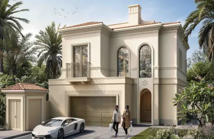 Villa - 5 Bedrooms - 6 Bathrooms for sale in Bloom Living - Zayed City (Khalifa City C) - Khalifa City - Abu Dhabi