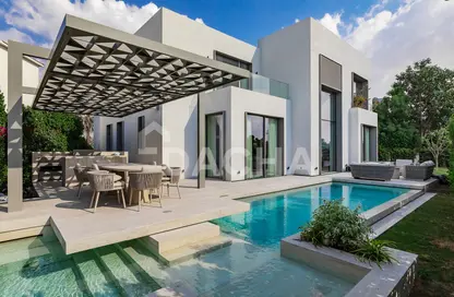 Villa - 4 Bedrooms - 5 Bathrooms for sale in Entertainment Foyer - Mediterranean Clusters - Jumeirah Islands - Dubai