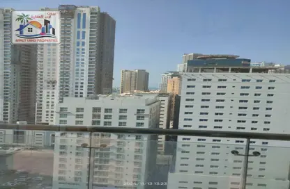 Apartment - 2 Bedrooms - 3 Bathrooms for rent in Al Taawoon Tower 3 - Al Taawoon Towers - Al Khan - Sharjah