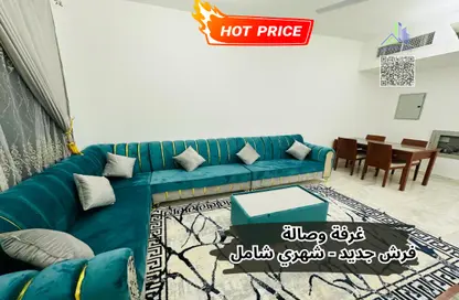 Apartment - 1 Bedroom - 2 Bathrooms for rent in Al Nafoora 1 building - Al Rawda 2 - Al Rawda - Ajman