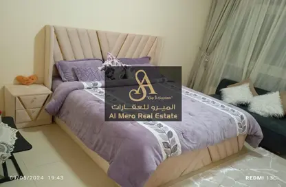 Apartment - 3 Bedrooms - 4 Bathrooms for rent in Jasmine Towers - Garden City - Ajman