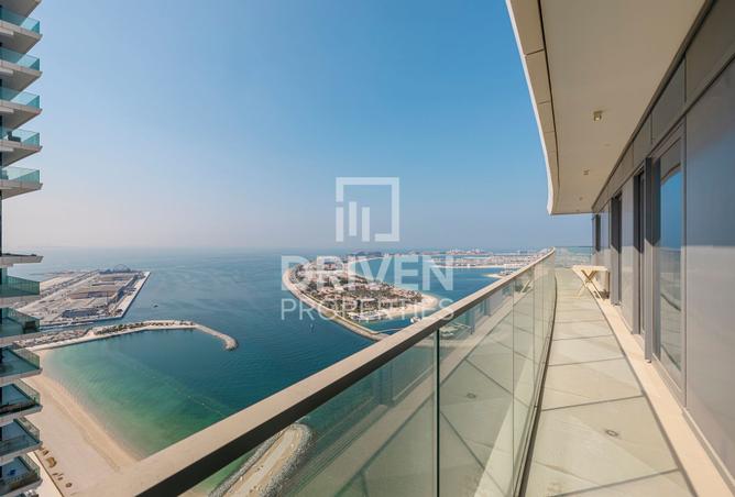 Apartment - 3 Bedrooms - 4 Bathrooms for sale in Beach Vista - EMAAR Beachfront - Dubai Harbour - Dubai