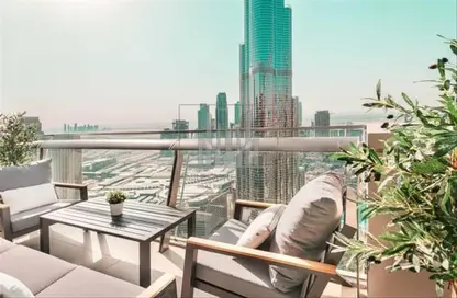 Apartment - 3 Bedrooms - 5 Bathrooms for sale in Burj Vista 1 - Burj Vista - Downtown Dubai - Dubai