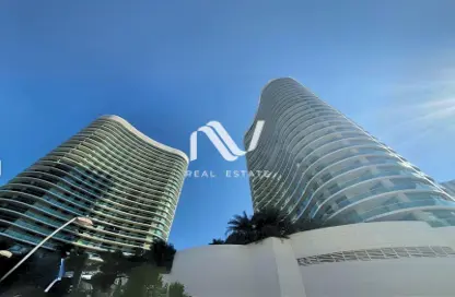 Apartment - 1 Bedroom - 2 Bathrooms for rent in Beach Towers - Shams Abu Dhabi - Al Reem Island - Abu Dhabi