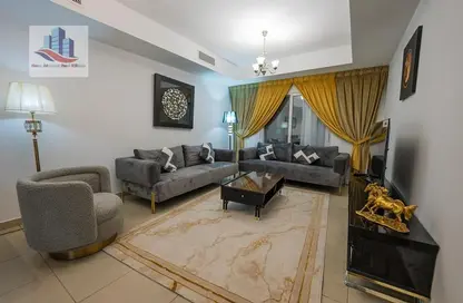 Apartment - 1 Bedroom - 2 Bathrooms for rent in Beach Tower 2 - Al Khan Lagoon - Al Khan - Sharjah