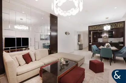 Apartment - 3 Bedrooms - 3 Bathrooms for rent in Upper Crest - Downtown Dubai - Dubai