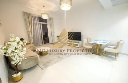 Living / Dining Room image for: Apartment - 1 Bedroom - 1 Bathroom for rent in Candace Acacia - Azizi Residence - Al Furjan - Dubai, Image 1