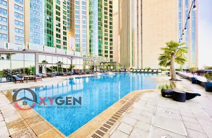 Apartment - 3 Bedrooms - 5 Bathrooms for rent in Capital Plaza Tower A - Capital Plaza - Corniche Road - Abu Dhabi