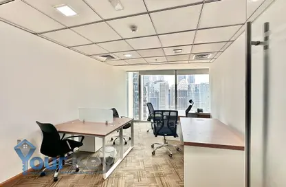 Office Space - Studio - 1 Bathroom for rent in The Binary Tower - Business Bay - Dubai