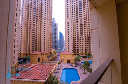 Apartment - 1 Bedroom - 1 Bathroom for sale in Rimal 2 - Rimal - Jumeirah Beach Residence - Dubai