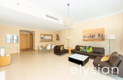 Apartment - 1 Bedroom - 2 Bathrooms for rent in Al Das - Shoreline Apartments - Palm Jumeirah - Dubai