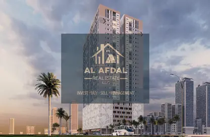 Apartment - 1 Bedroom - 2 Bathrooms for sale in Bluebell Residence - Al Amerah - Ajman