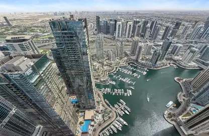 Apartment - 2 Bedrooms - 3 Bathrooms for rent in Damac Heights - Dubai Marina - Dubai