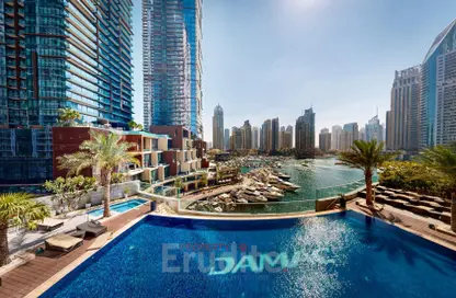 Apartment - 2 Bedrooms - 3 Bathrooms for sale in Damac Heights - Dubai Marina - Dubai