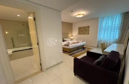 Apartment - 1 Bedroom - 2 Bathrooms for rent in Damac Maison Cour Jardin - Business Bay - Dubai