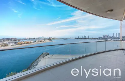 Apartment - 3 Bedrooms - 3 Bathrooms for rent in Diamond - Tiara Residences - Palm Jumeirah - Dubai