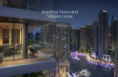 Apartment - 2 Bedrooms - 2 Bathrooms for sale in Marina Cove - Dubai Marina - Dubai