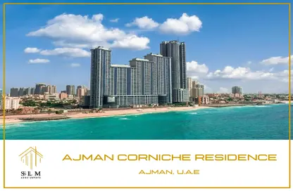 Apartment - 2 Bedrooms - 2 Bathrooms for sale in Ajman Corniche Residences - Ajman Corniche Road - Ajman