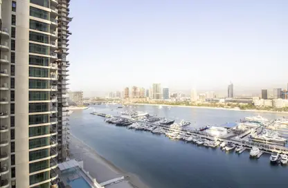 Apartment - 1 Bedroom - 1 Bathroom for rent in Marina Vista - EMAAR Beachfront - Dubai Harbour - Dubai