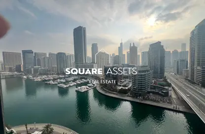 Apartment - 3 Bedrooms - 3 Bathrooms for sale in Marina Wharf 2 - Marina Wharf - Dubai Marina - Dubai