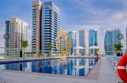 Apartment - 1 Bedroom - 1 Bathroom for rent in Safeer Tower - Dubai Marina - Dubai