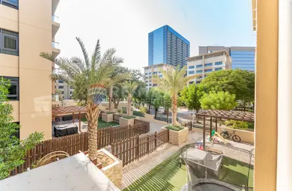 Apartment - 3 Bedrooms - 2 Bathrooms for rent in Al Ghaf 3 - Al Ghaf - Greens - Dubai