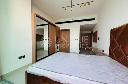 Apartment - Studio - 1 Bathroom for rent in Binghatti House - Jumeirah Village Circle - Dubai