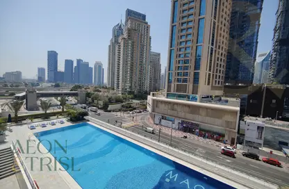 Apartment - 1 Bedroom - 2 Bathrooms for rent in MAG 218 - Dubai Marina - Dubai