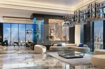 Penthouse - 5 Bedrooms - 7 Bathrooms for sale in Burj Binghatti Jacob  and  Co - Business Bay - Dubai