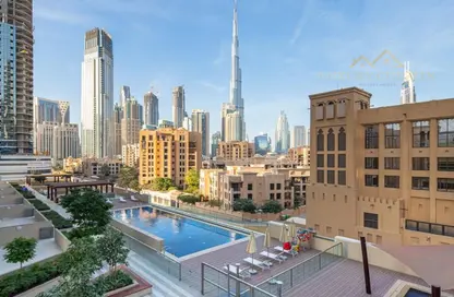 Apartment - 1 Bedroom - 2 Bathrooms for rent in Bellevue Tower 2 - Bellevue Towers - Downtown Dubai - Dubai