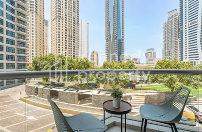 Apartment - 1 Bedroom - 1 Bathroom for rent in Fairfield Tower - Park Island - Dubai Marina - Dubai