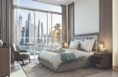 Apartment - 1 Bedroom - 1 Bathroom for sale in Palace Beach Residence - EMAAR Beachfront - Dubai Harbour - Dubai