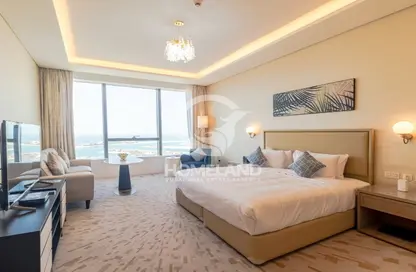 Apartment - 1 Bathroom for rent in The Palm Tower - Palm Jumeirah - Dubai