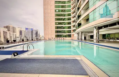 Apartment - 3 Bedrooms - 4 Bathrooms for rent in Al Ghaith Tower - Hamdan Street - Abu Dhabi