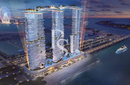 Apartment - 1 Bedroom - 2 Bathrooms for sale in Tower B - Damac Bay - Dubai Harbour - Dubai